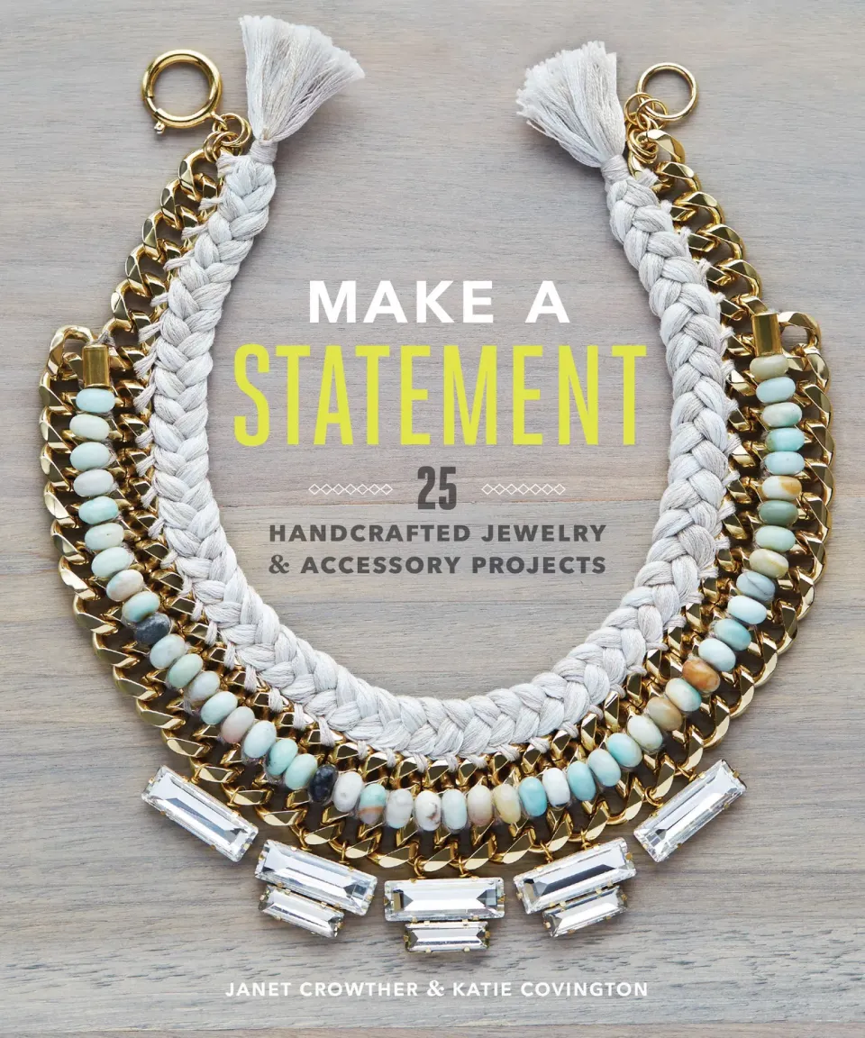 Abrams Make a Statement 25 smykkebok pocket håndlaging