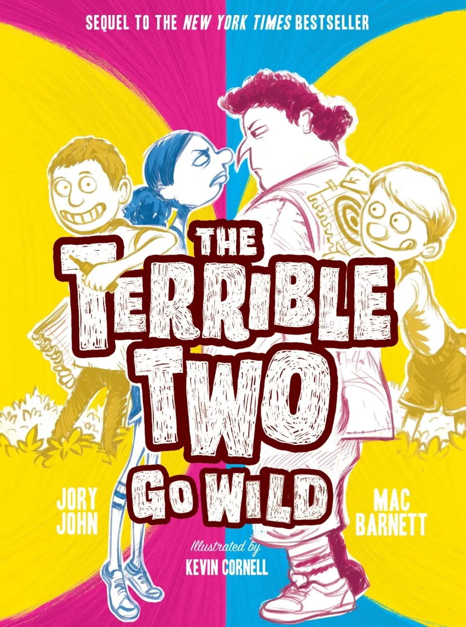 Terrible Two Go Wild innbundet humor 8-12 år