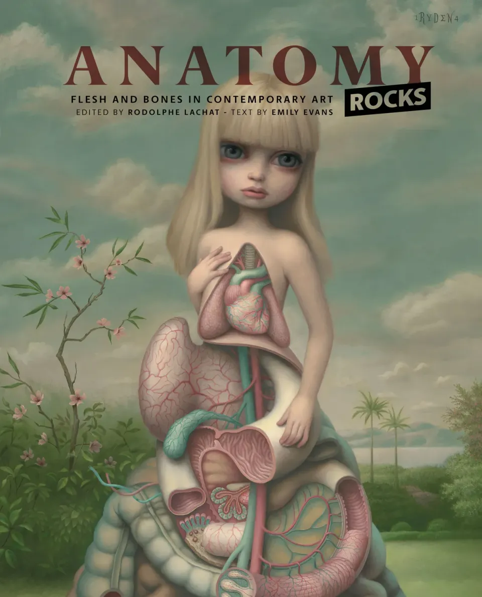 Abrams and Chronicle Anatomy Rocks Flesh and Bones kunstbok innbundet