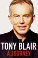 Tony Blair A Journey bok pent brukt engelsk