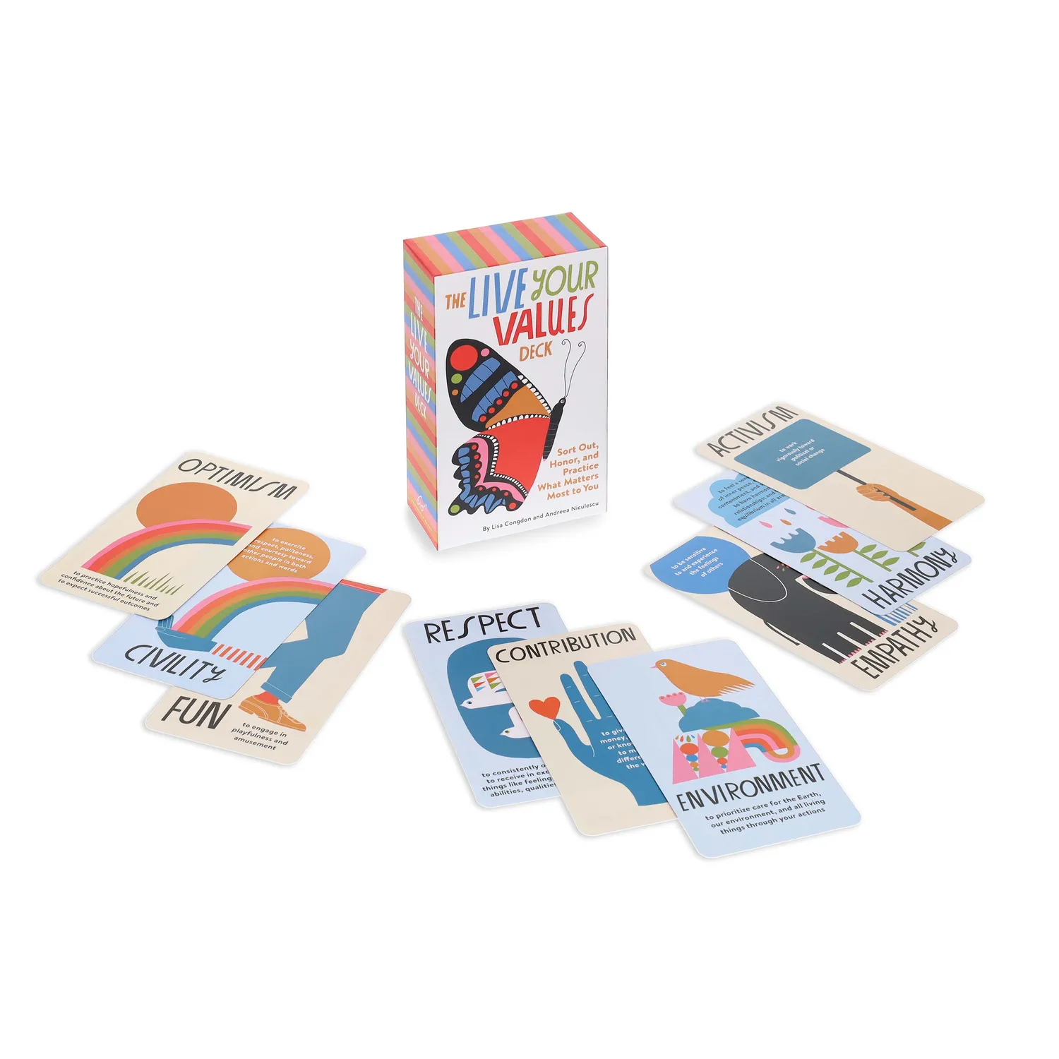 Chronicle Books The Live Your Values Deck kortstokk 78 kort