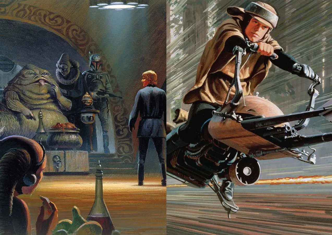 Abrams Star Wars Return of the Jedi notatbok 3-pakning