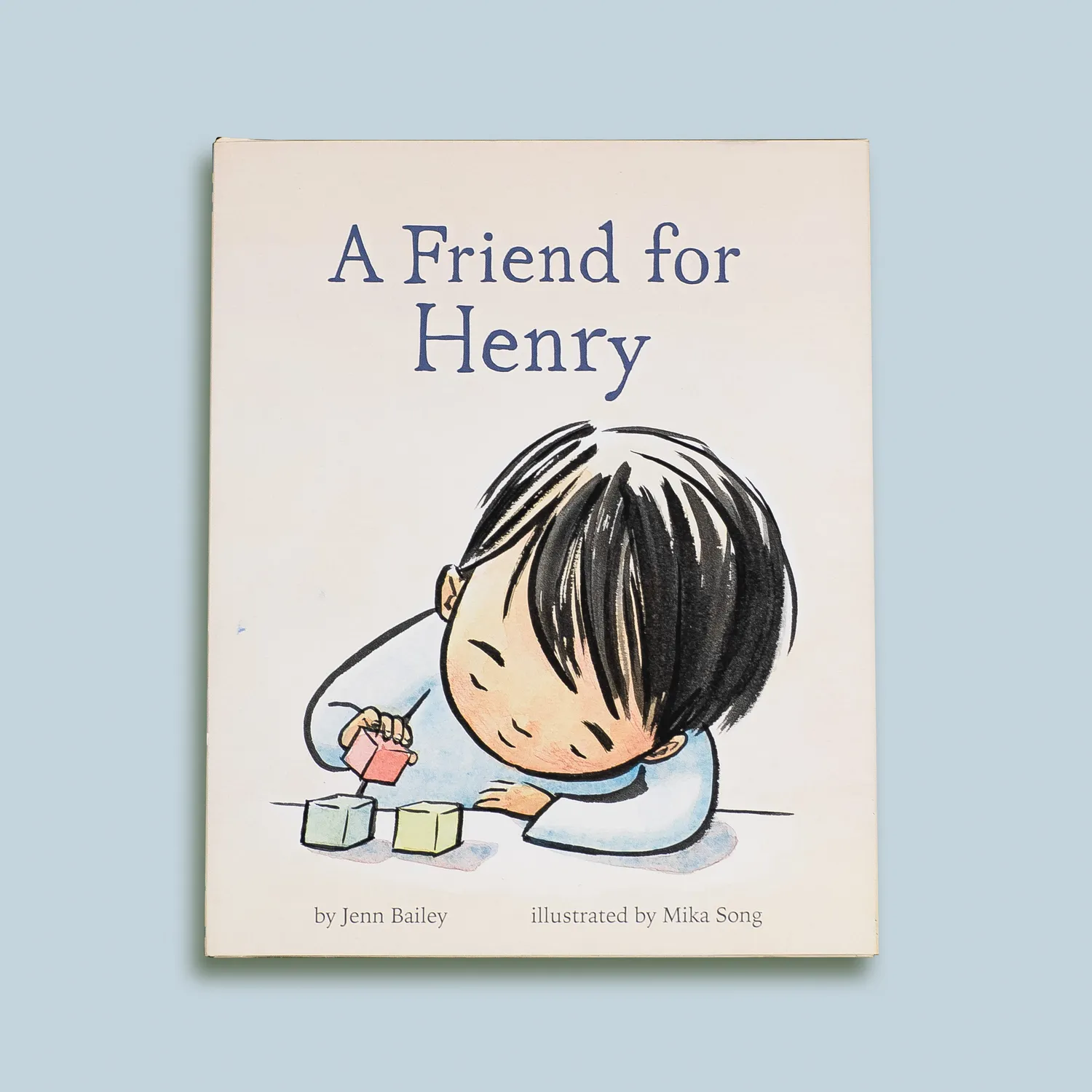 Abrams A Friend for Henry innbundet bildebok autisme