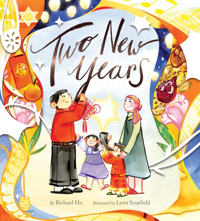 Abrams and Chronicle Two New Years bildebok innbundet 3-5 år