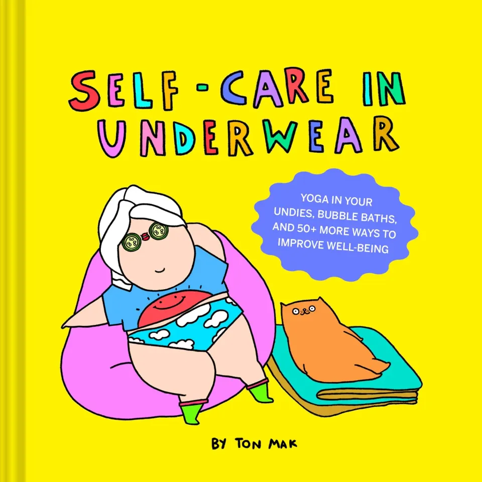 Chronicle Self-Care in Underwear innbundet humorbok