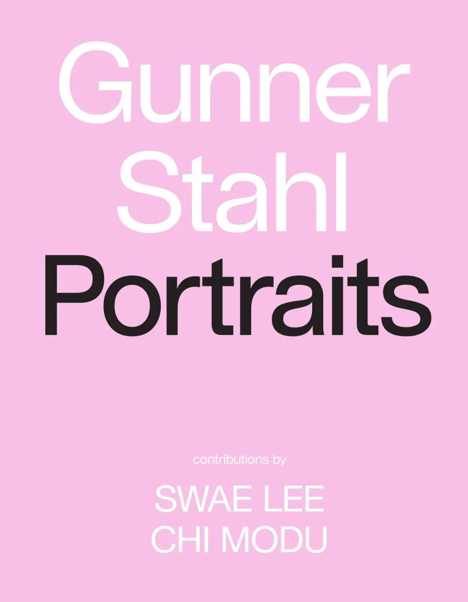 Abrams Gunner Stahl Portraits fotobok innbundet rap