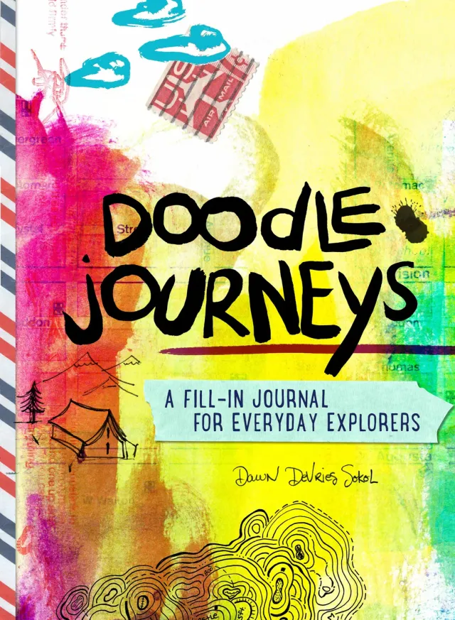 Amulet Doodle Journeys tegnebok barn heftet