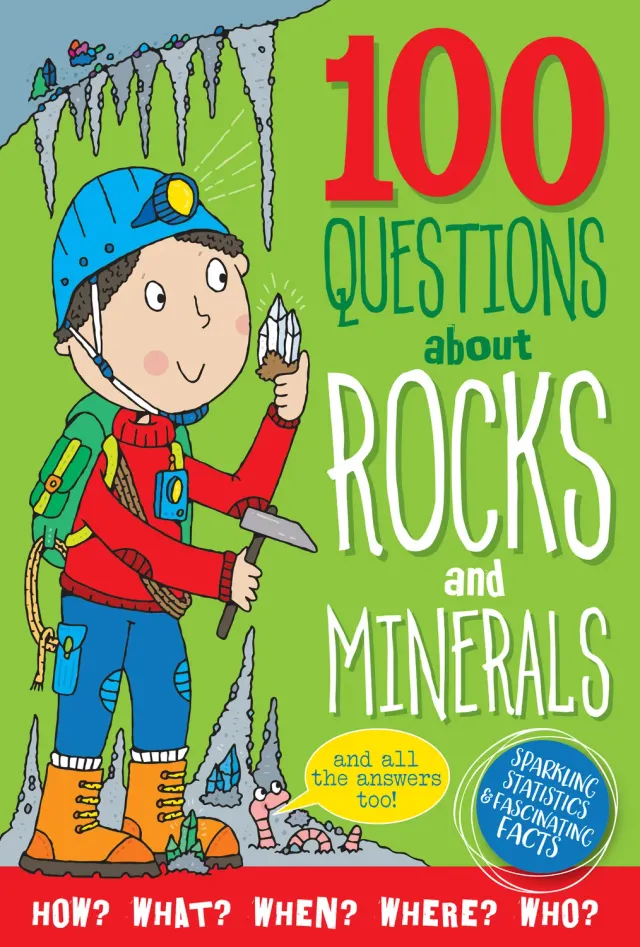 Peter Pauper Press 100 Questions Rocks and Minerals barnebok