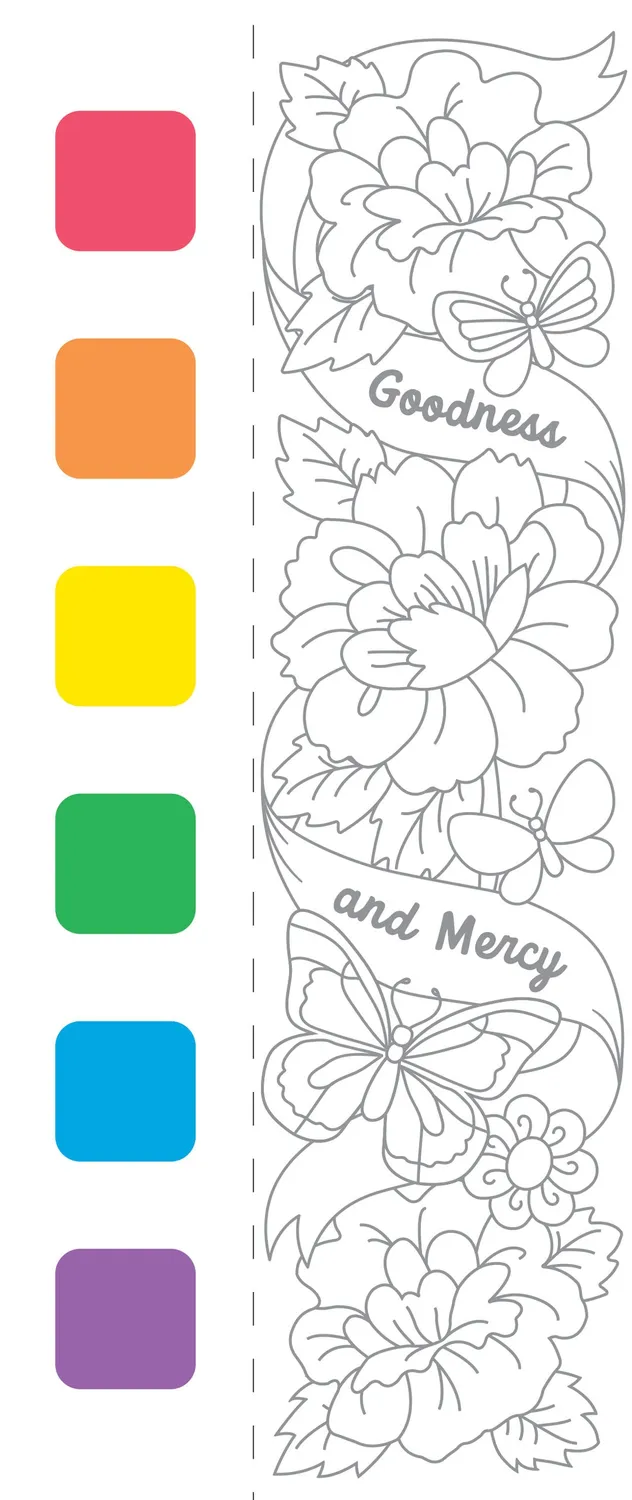 Peter Pauper Press Color Me Blessed malesett akvarell lomme
