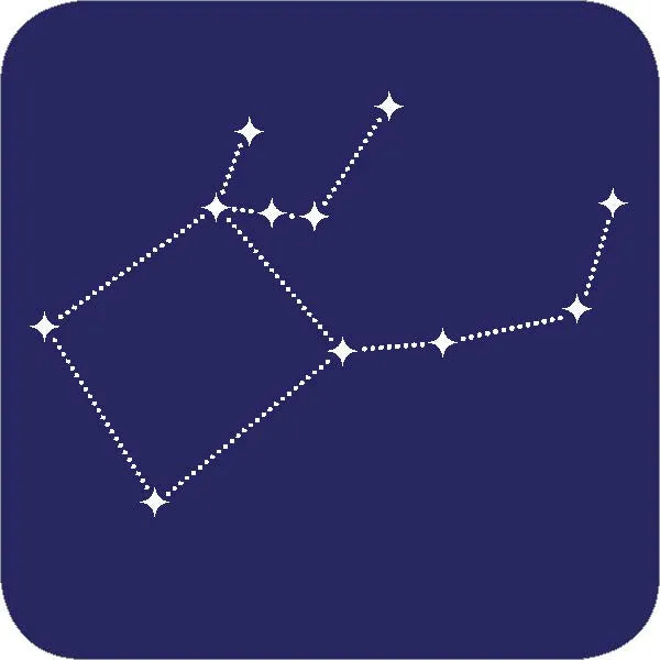 On-the-Go 50 Constellations kort stjernekikking boks