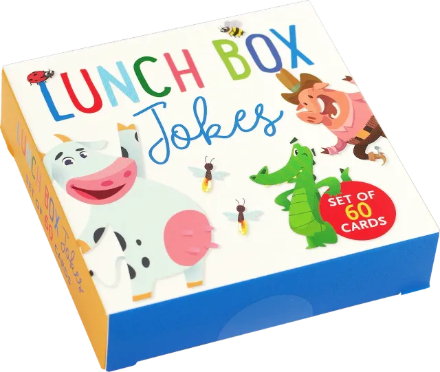 Peter Pauper Press Lunch Box Jokes vitsekort barn 60 stk