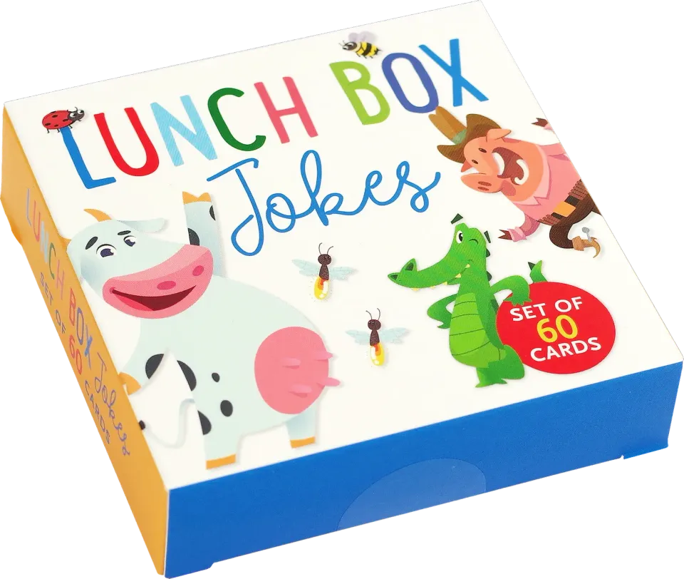 Peter Pauper Press Lunch Box Jokes vitsekort barn 60 stk