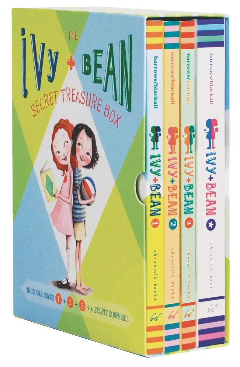 Chronicle Books Ivy & Bean Treasure Box pocketbok 3-boks