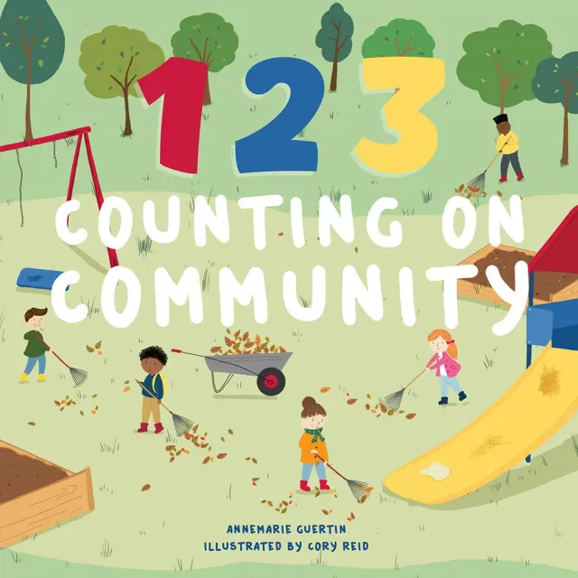 Abrams & Chronicle Books 123 Counting on Community kartongbok tellebok