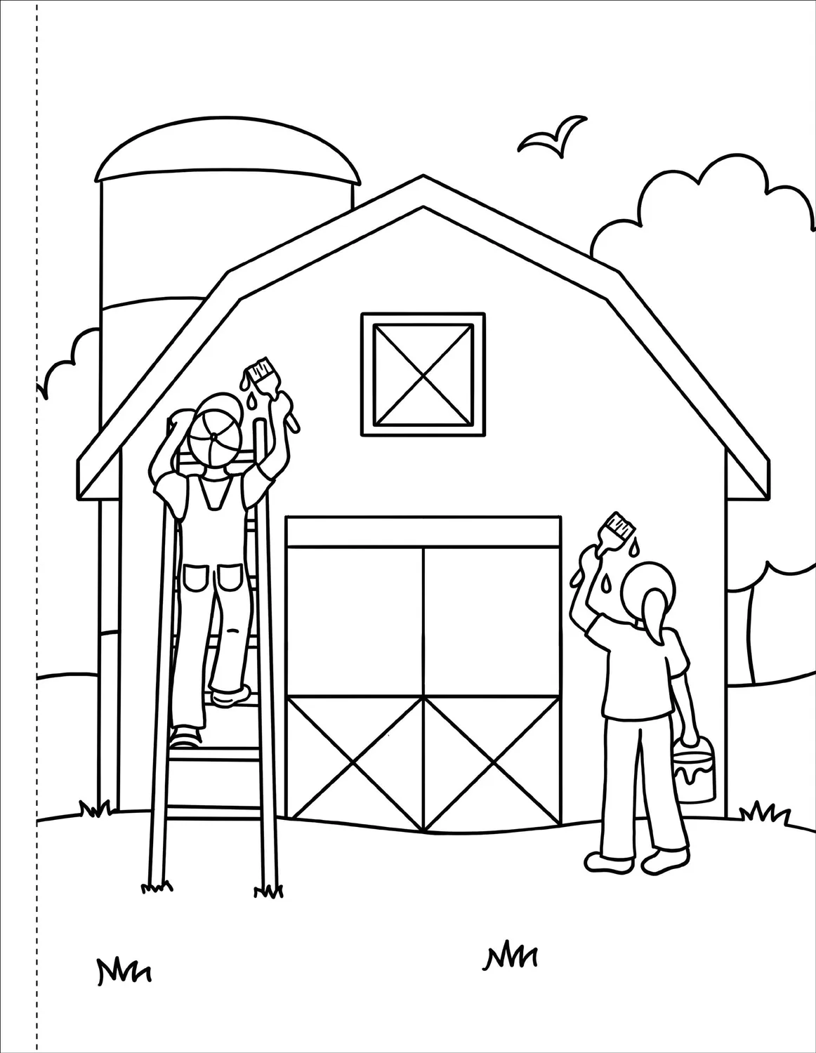 Peter Pauper Press My First Coloring Book On the Farm fargeleggingsbok