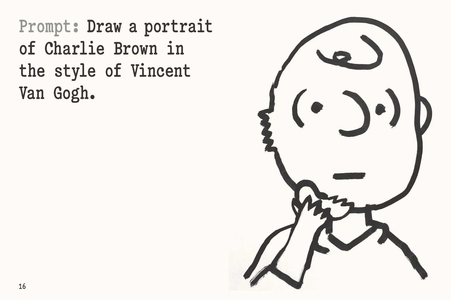 Chronicle Books Prompt-Brush 1.0 innbundet bok humor
