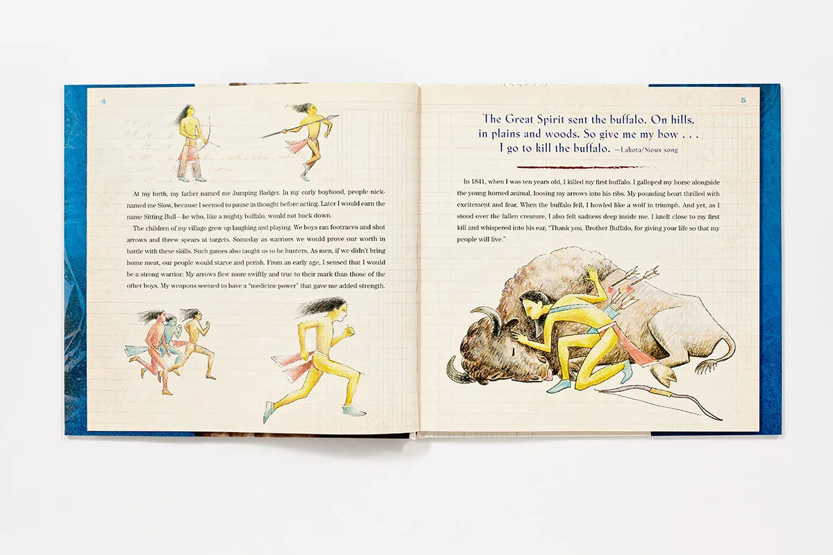 Abrams and Chronicle Sitting Bull biografi barn 8–12 år innbundet
