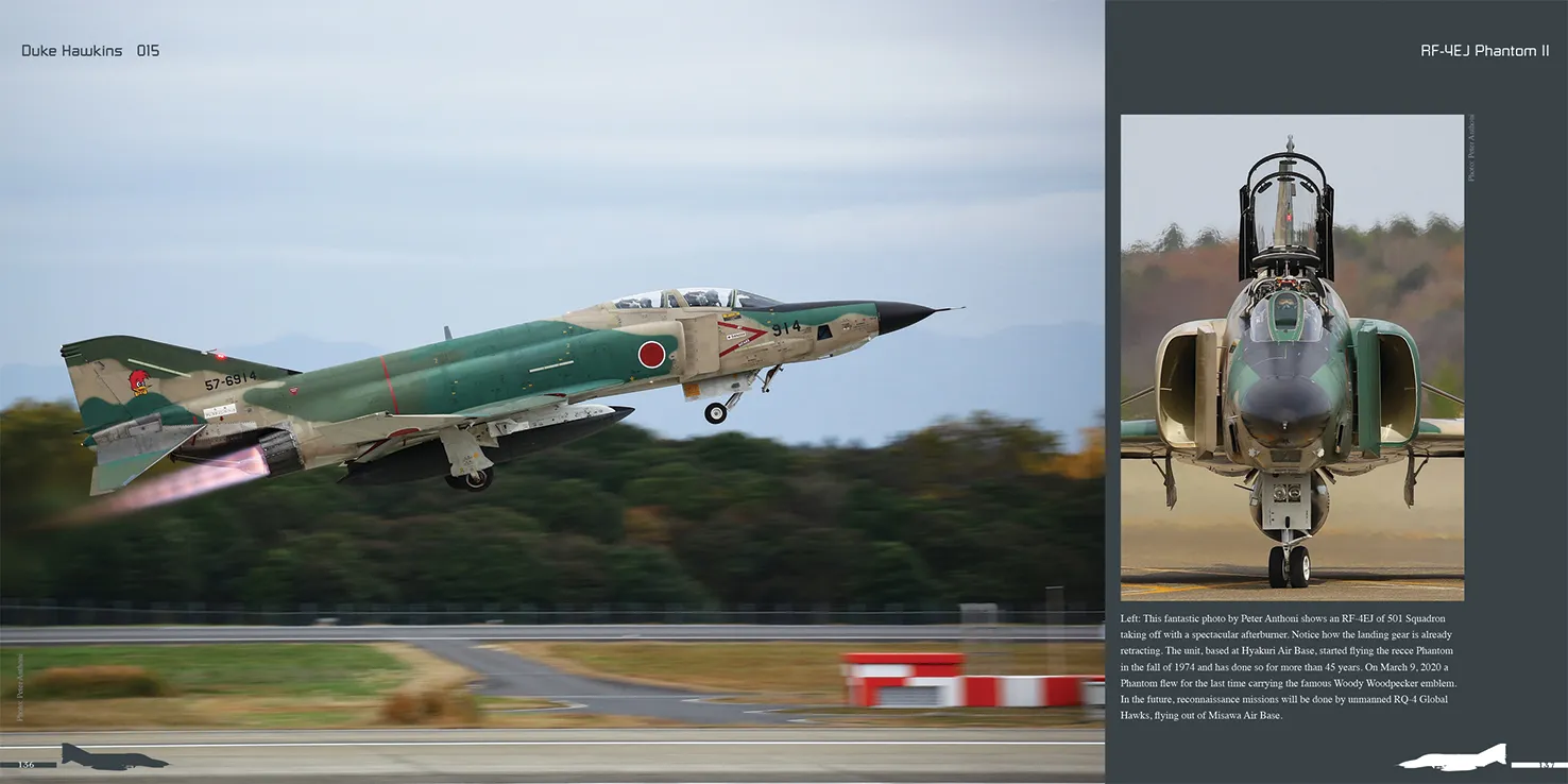 Duke Hawkins Phantom II F-4 E/F/J bok 196 sider