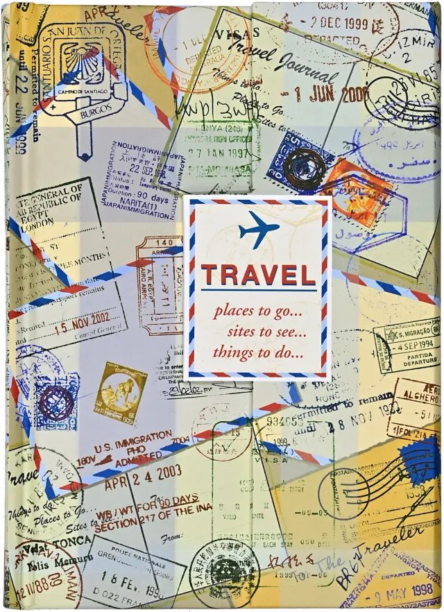 Peter Pauper Press Compact Travel Journal reisedagbok 144 sider