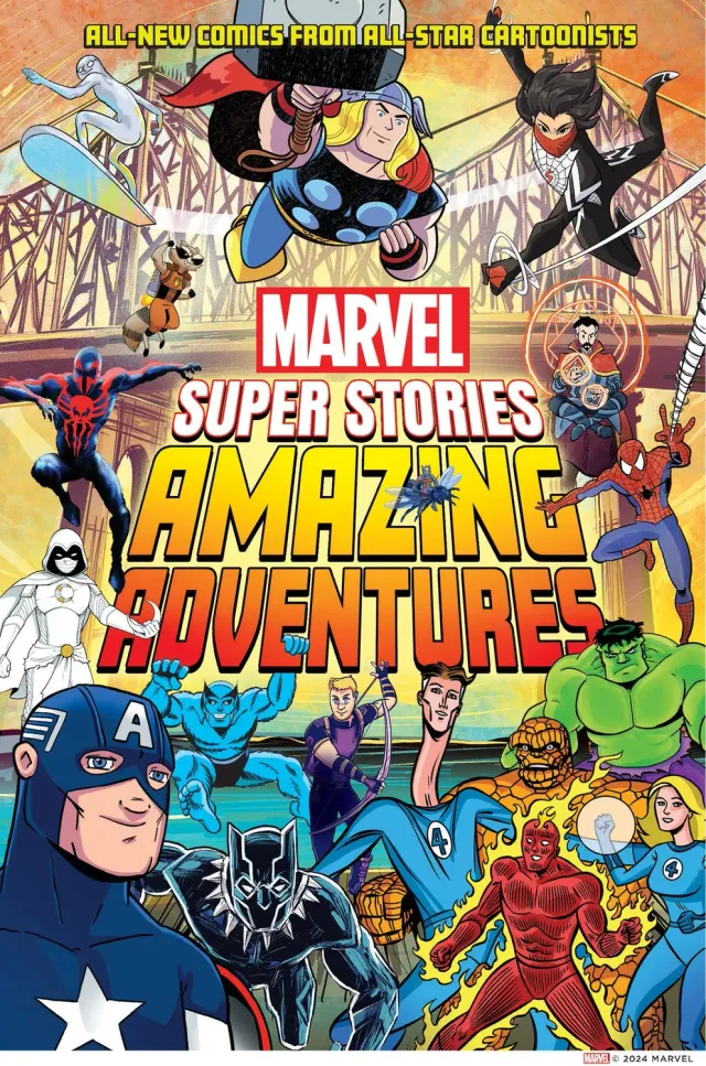 Abrams Marvel Super Stories Amazing Adventures tegneserie 8–12 år