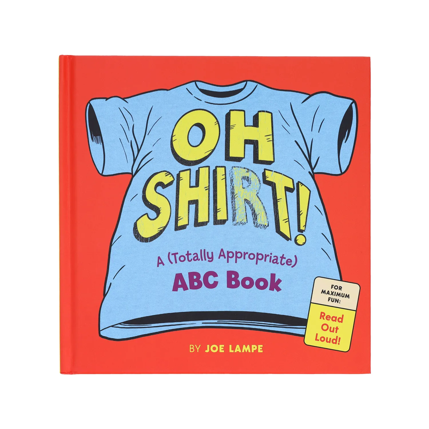 Abrams Oh Shirt ABC innbundet bildebok humor