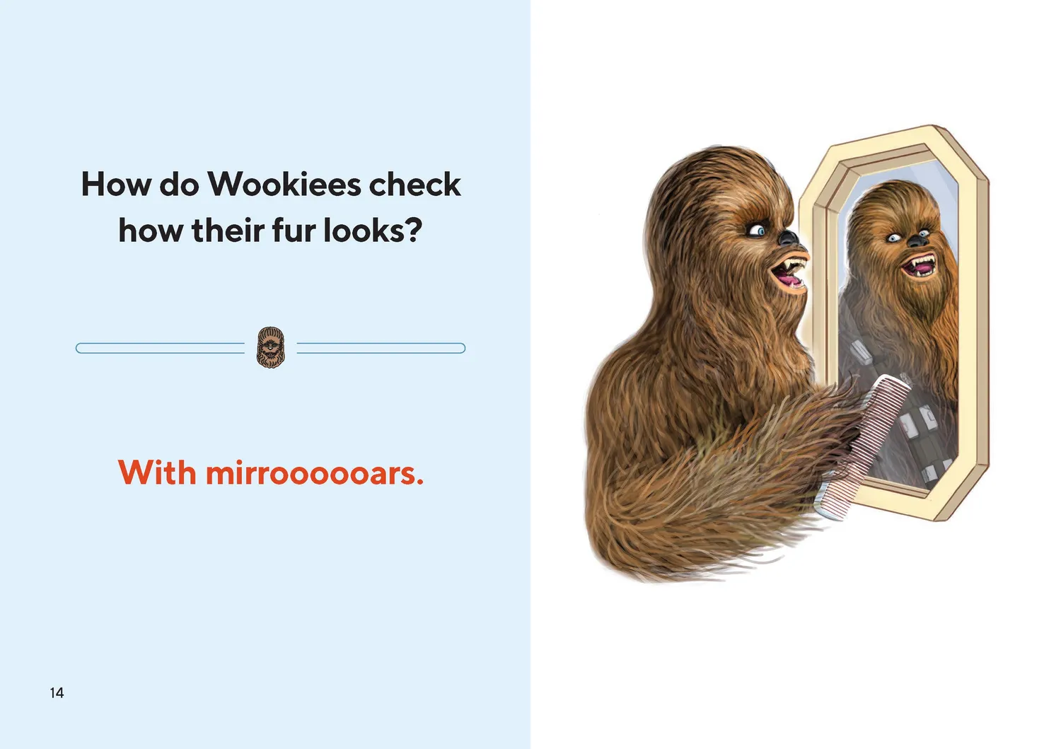 Star Wars Dad Jokes Strike Back vitsebok innbundet