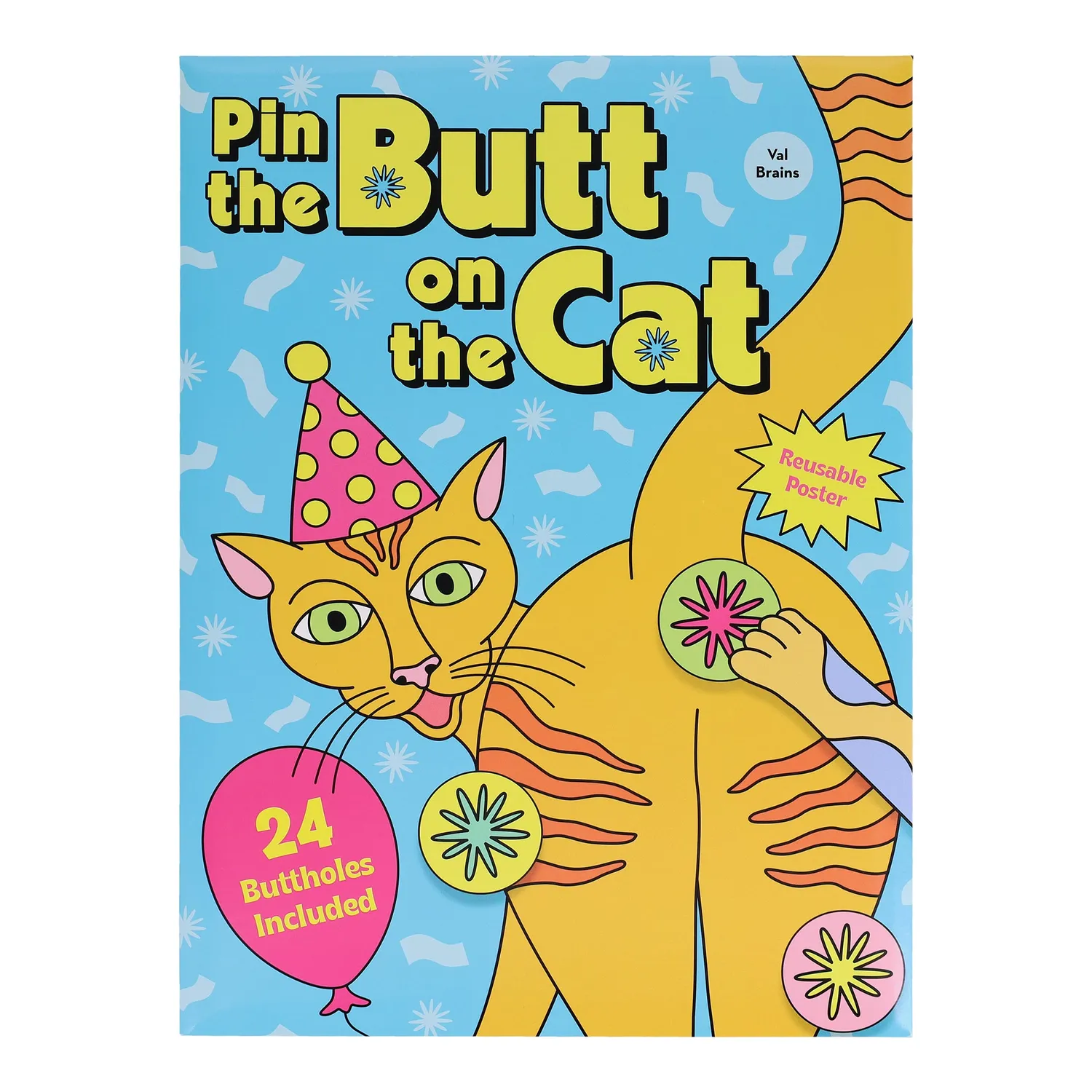 Chronicle Pin the Butt on the Cat selskapsspill fest