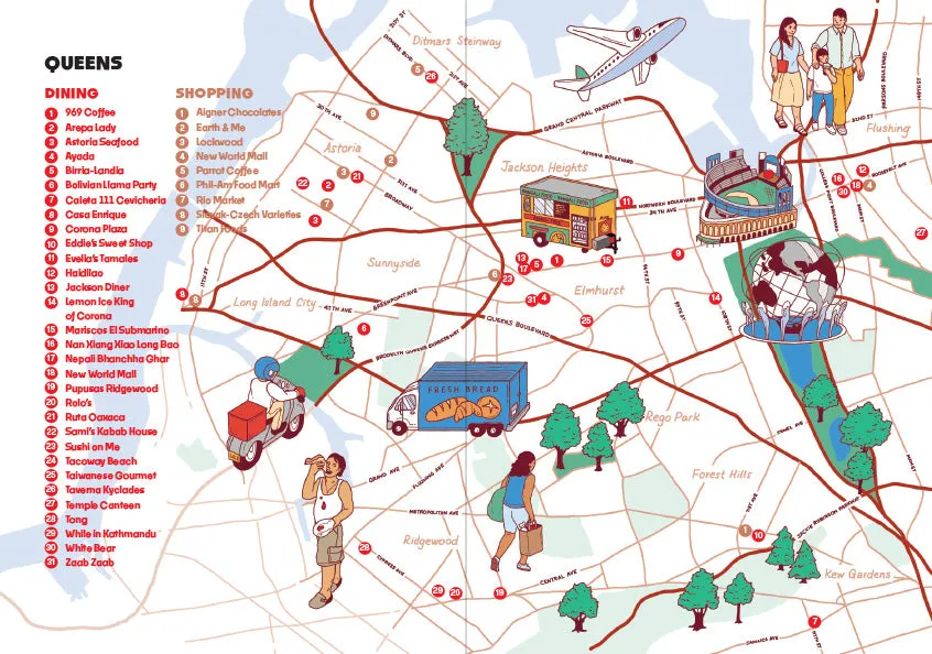 Abrams and Chronicle Eater Guide New York City pocket matguide