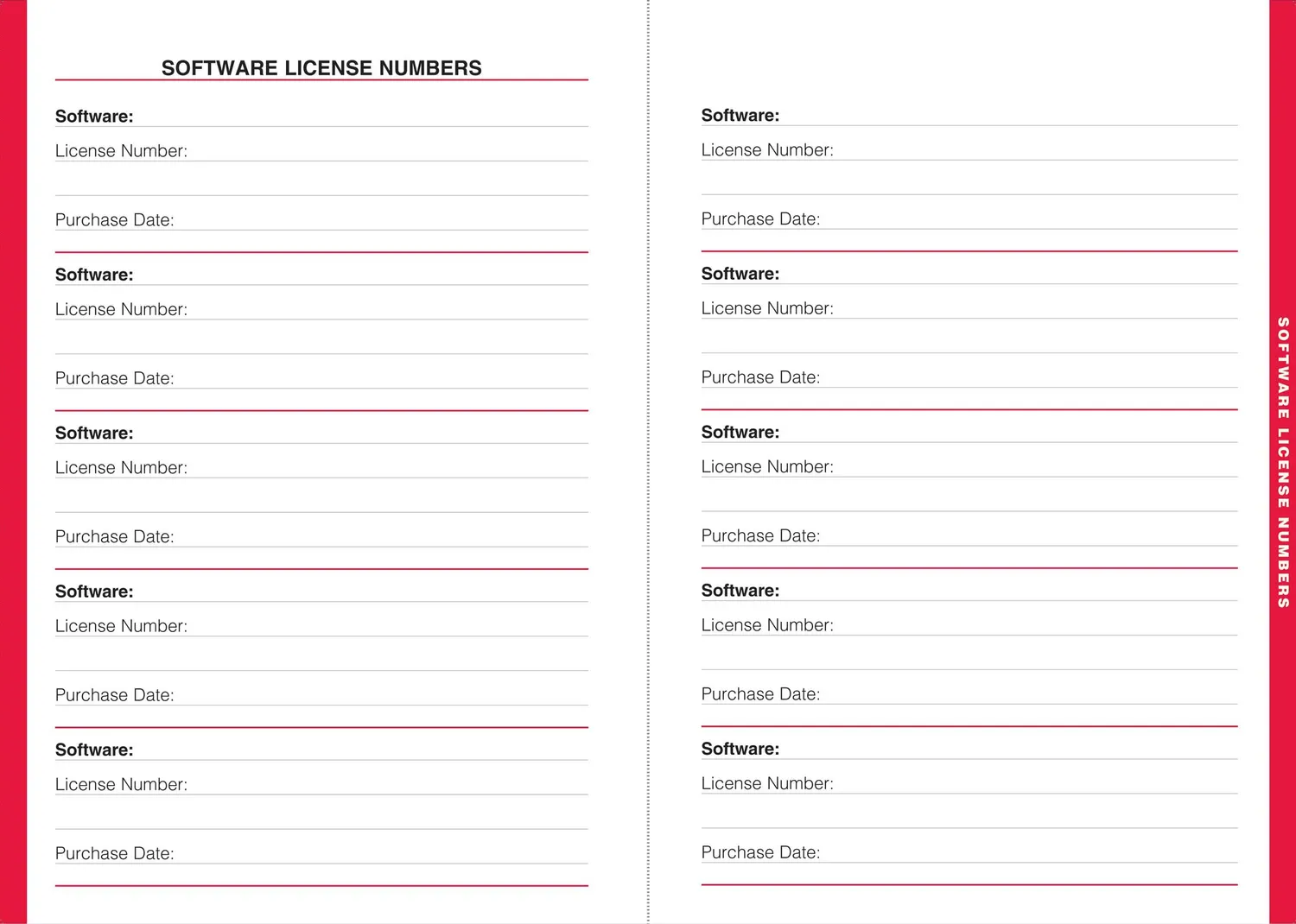 Peter Pauper Press Large-Format Internet Address Password Logbook passordbok svart