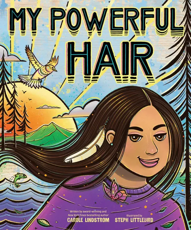 Abrams My Powerful Hair bildebok innbundet kultur og identitet
