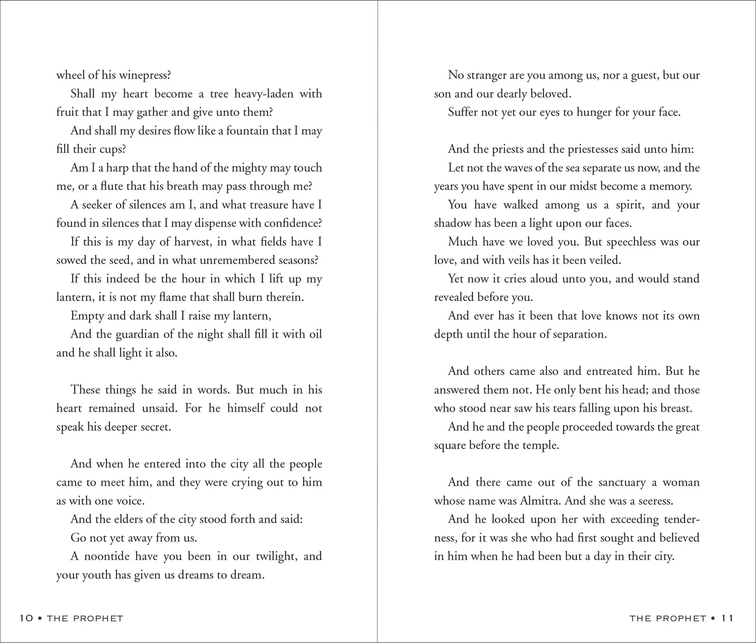Peter Pauper Press The Prophet gavebok innbundet Kahlil Gibran