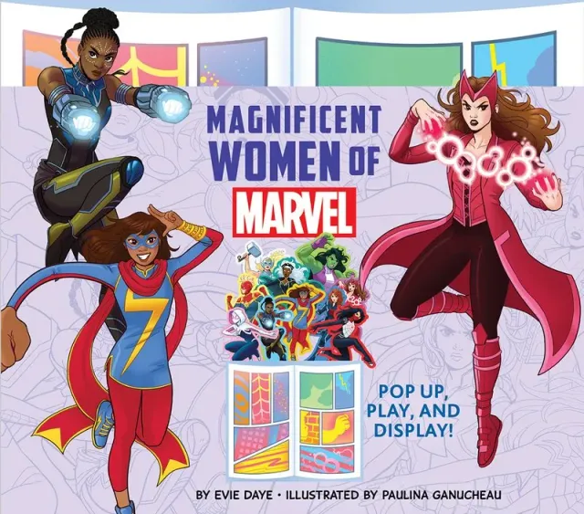 Magnificent Women of Marvel pekebok pop-up