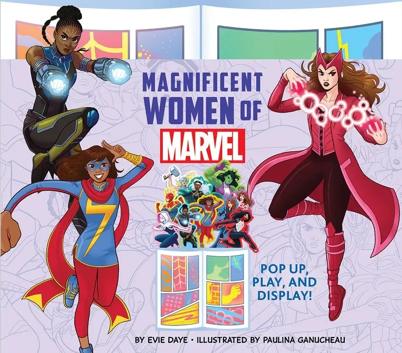 Magnificent Women of Marvel pekebok pop-up
