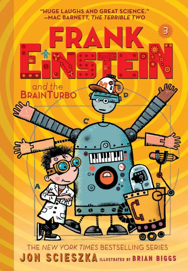 Abrams & Chronicle Books Frank Einstein 3 pocketbok BrainTurbo 8-12 år
