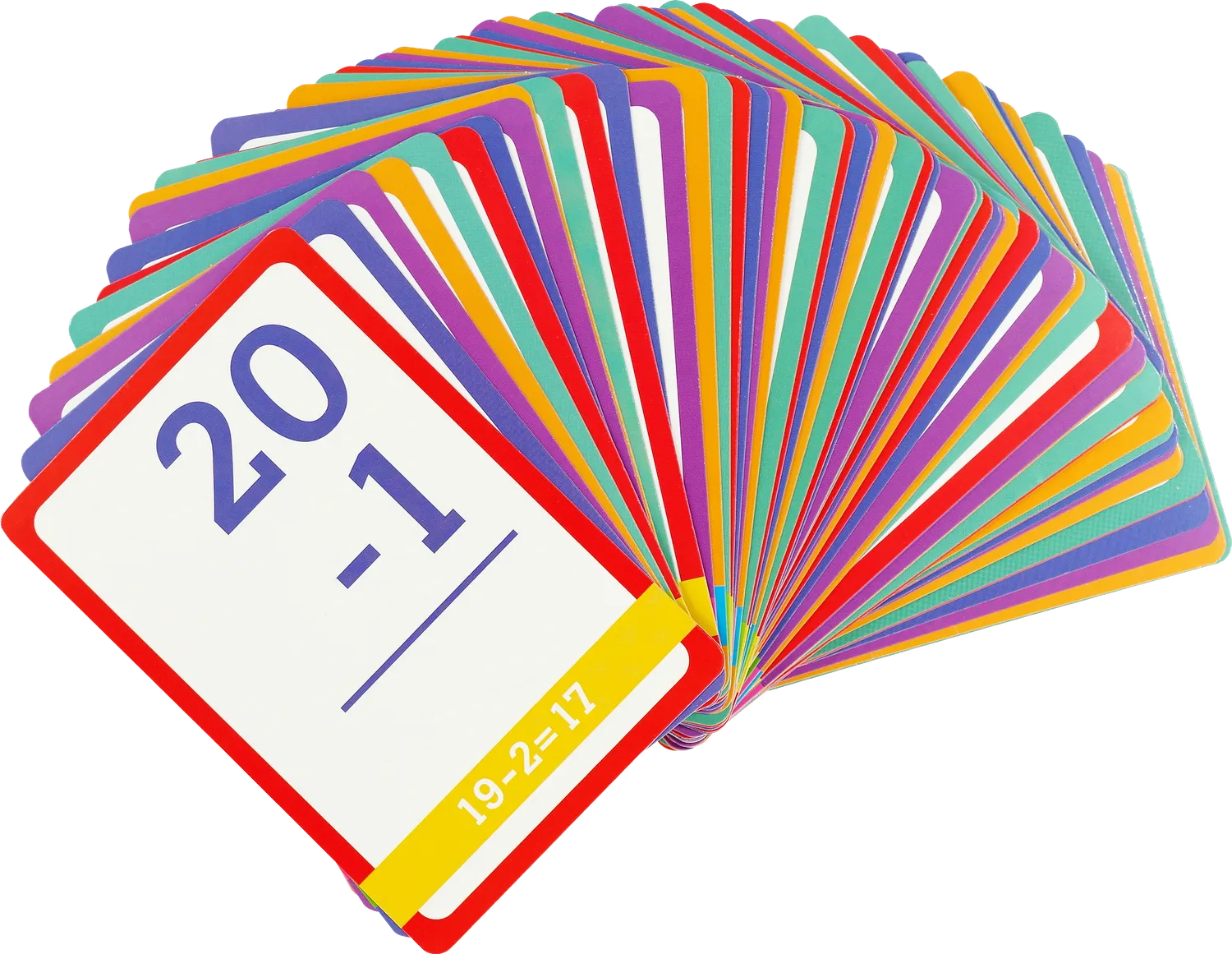 Peter Pauper Press Subtraction puggkort 60-pk matte