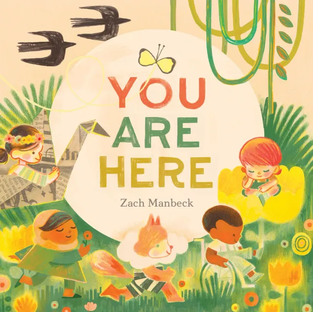 Abrams and Chronicle You Are Here bildebok innbundet trøst