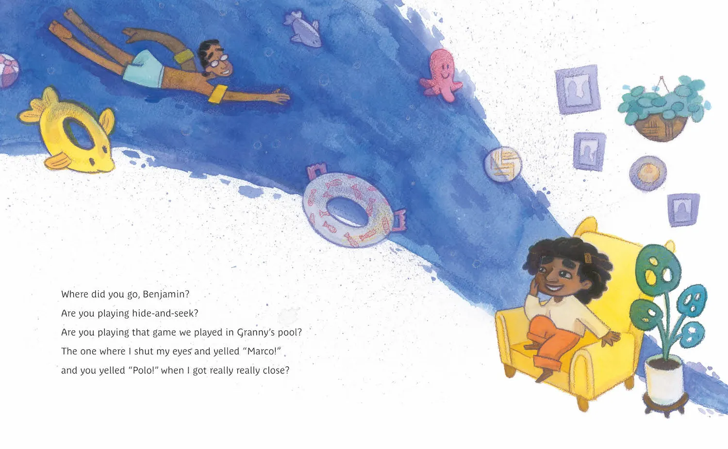 Where Did Benjamin Go bildebok innbundet 4–8 sorg