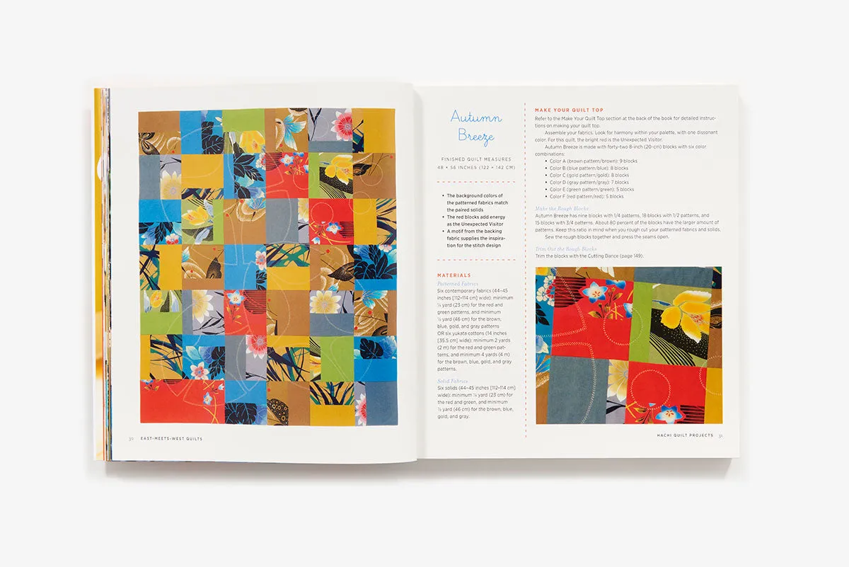 Patricia Belyea East-Meets-West Quilts quiltbok pocket