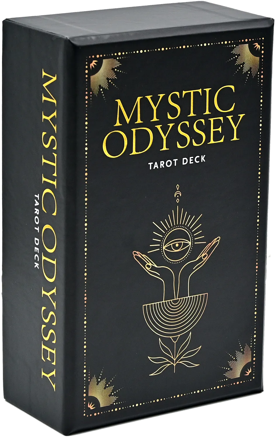 Peter Pauper Press Mystic Odyssey tarotkort 78 kort svart