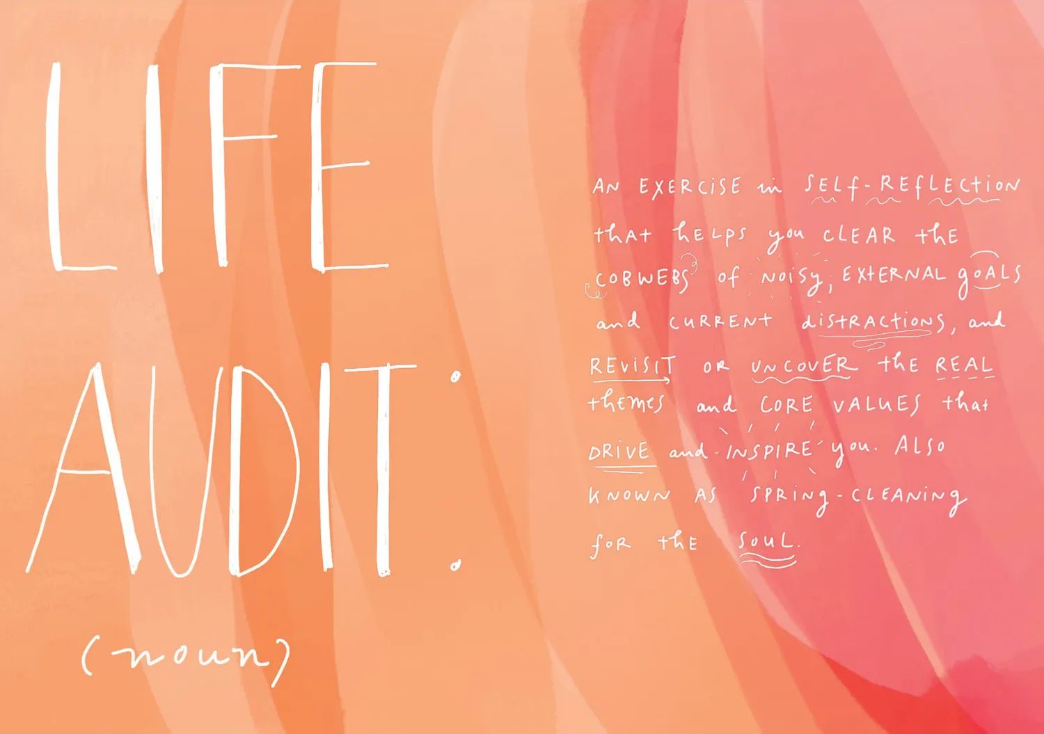 Abrams Life Audit Journal dagbok selvutvikling