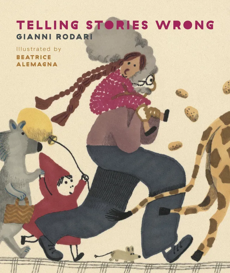 Abrams Telling Stories Wrong bildebok innbundet Rødhette