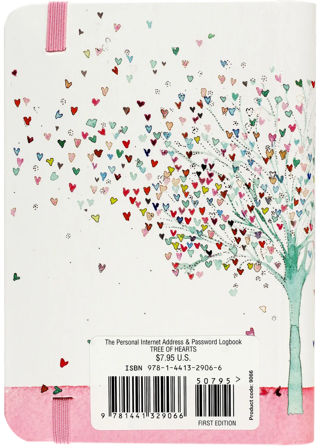 Peter Pauper Press Tree of Hearts passordbok loggbok