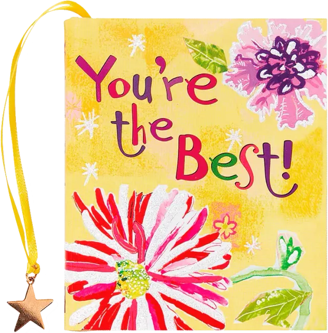 Peter Pauper Press Youre The Best minibok med charm