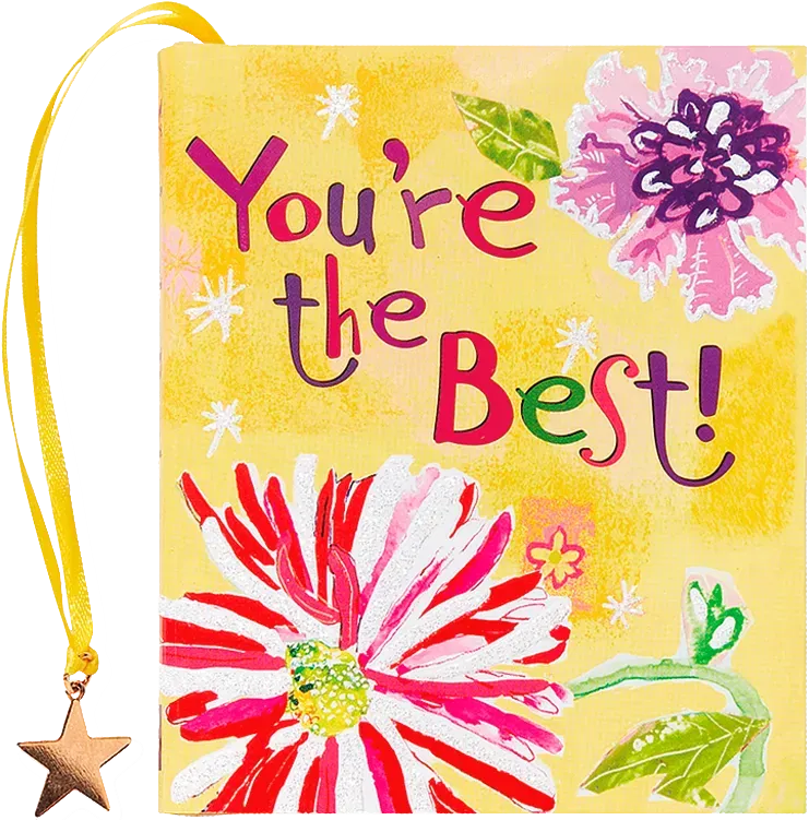 Peter Pauper Press Youre The Best minibok med charm