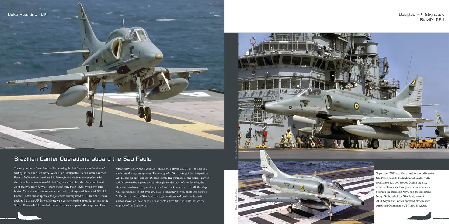 Duke Hawkins Douglas A-4 M/N/AR Skyhawk bok detaljfoto