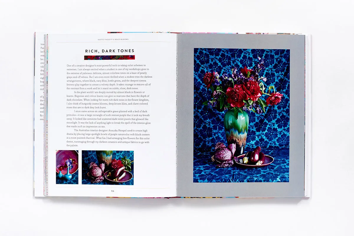 Abrams Kaffe Fassett Bold Blooms innbundet quiltbok