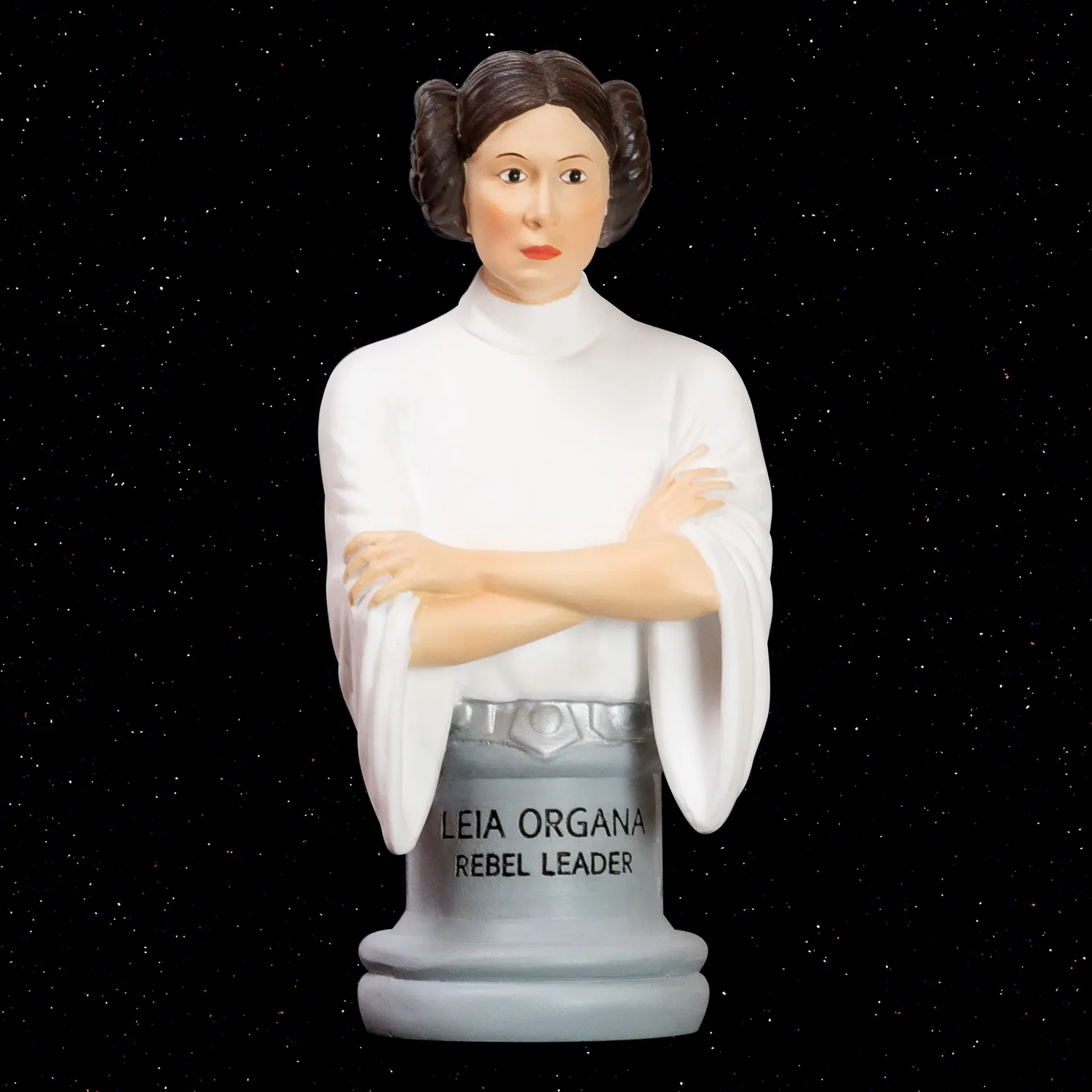Abrams Star Wars Leia Organa figur med bok Rebel Leader