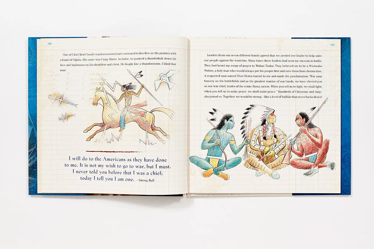 Abrams and Chronicle Sitting Bull biografi barn 8–12 år innbundet