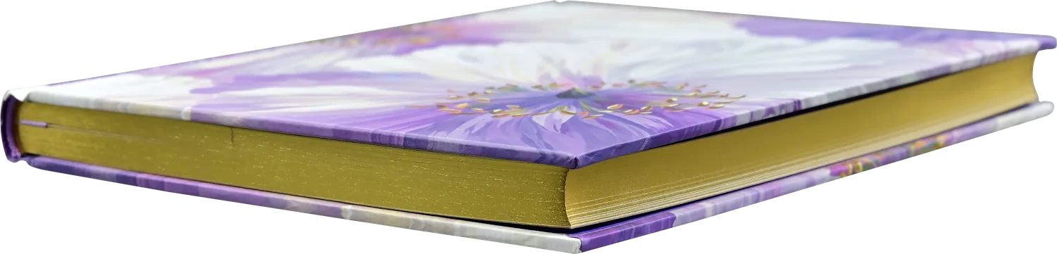 Peter Pauper Press Poppies in Bloom Journal notatbok stor gullsnitt
