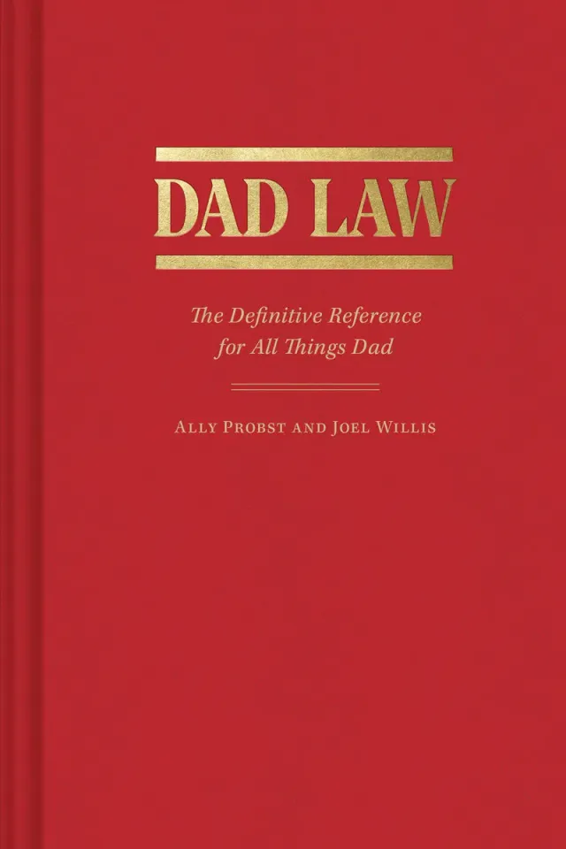 Abrams & Chronicle Books Dad Law humorbok innbundet pappa